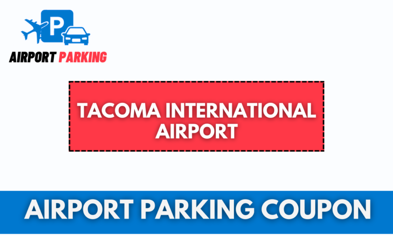 Banner Showing SeaTac Airport Parking Coupon